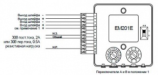 Модуль управления одноканальный Esmi EM201E 06717001E